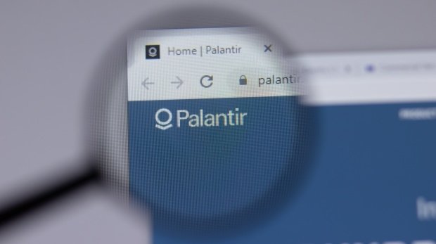 Logo von Palantir Technologies