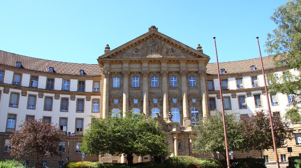 Das Gebäude des Oberlandesgerichts in Köln