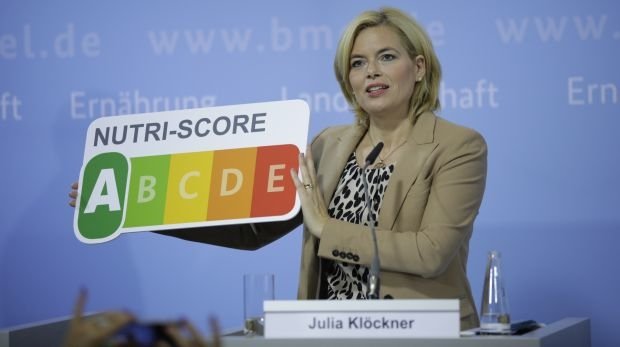 Bundesministerin Klöckner präsentiert die Nutri-Score-Kennzeichnung, die den befragten Verbrauchern am besten gefiel