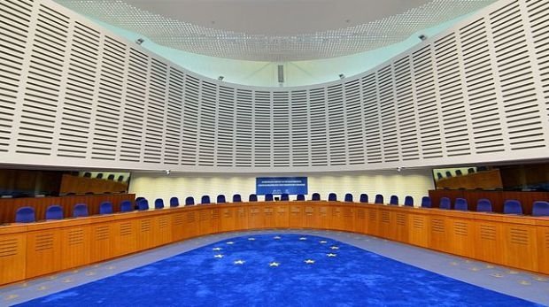 Gerichtssaal des EGMR in Straßburg