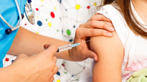 Impfung bei Kind