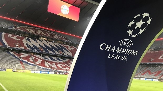Banner der UEFA Champions League