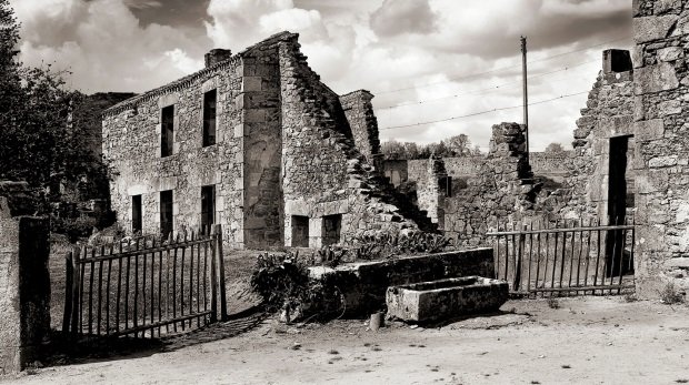 Ruine aus der Nachkriegszeit (Symbolbild)