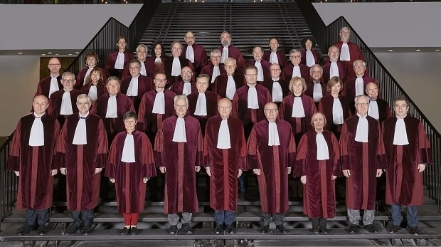 Die Richter des EuGH in ihrer Besetzung im Jahr 2022