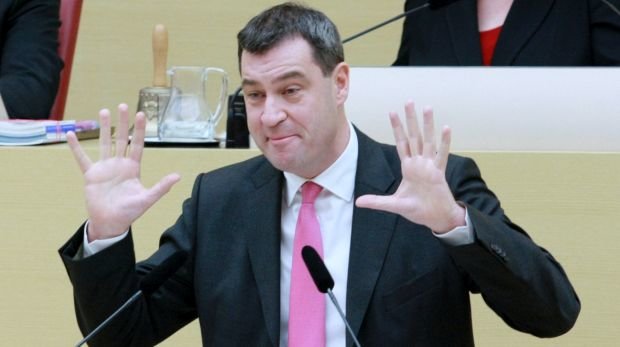 Markus Söder (CSU) hier 2012 im Bayerischen Landtag