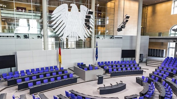 Plenum im Bundestag