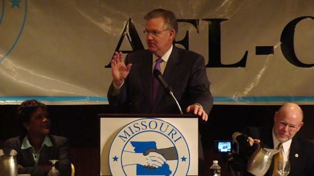 Jax Nixon auf der Missouri AFL-CIO State Convention 2008