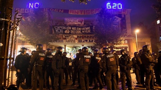 Polizeieinsatz im Rahmen des G20-Gipfels im Hamburg
