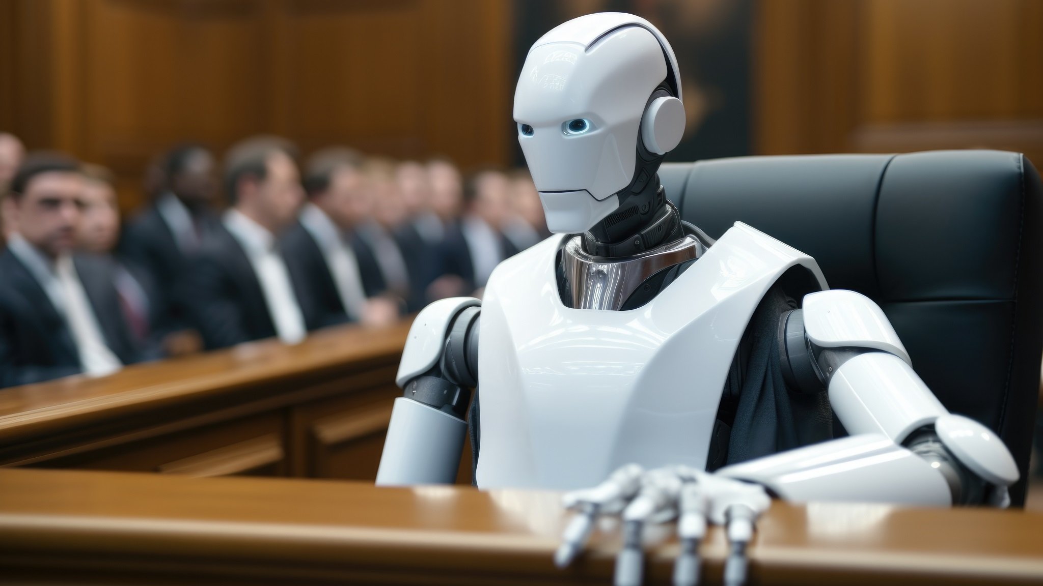 Roboter im Gerichtssaal