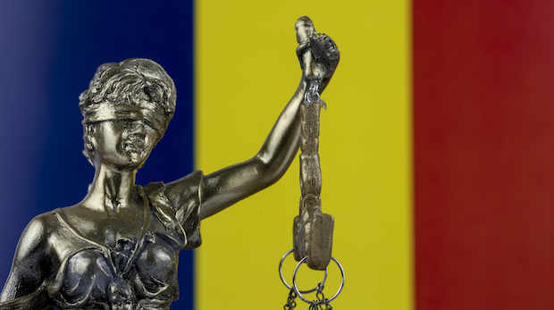 Rumänische Justiz (Symbol)