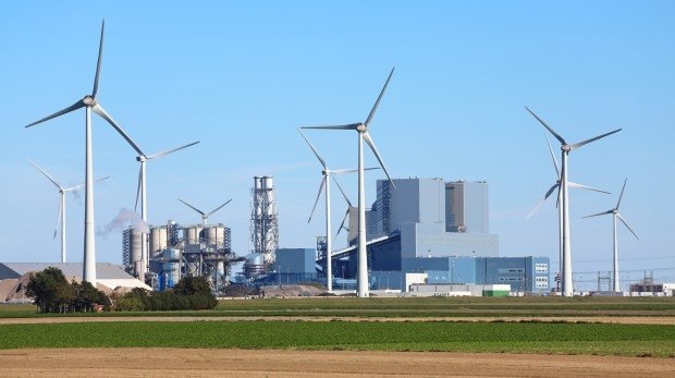 Kohlekraftwerk in Eemshaven
