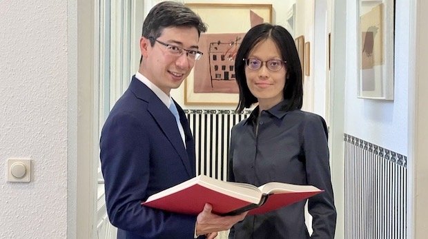 Yohei Nagata-Vogelsang und Saeko Kawazoe