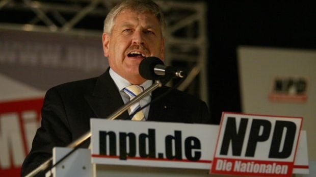Ehemalige NPD-Vorsitzende Udo Voigt