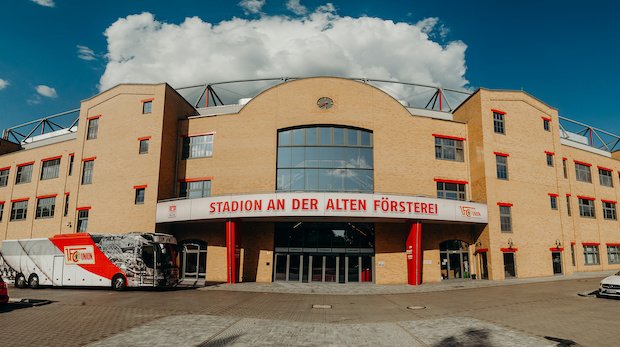Das Stadion An der Alten Försterei von Union Berlin in Berlin-Köpenick