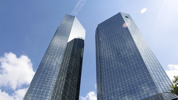 Türme der Deutschen Bank in Frankfurt