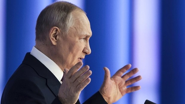 21.02.2023: Putin bei Rede an die Nation