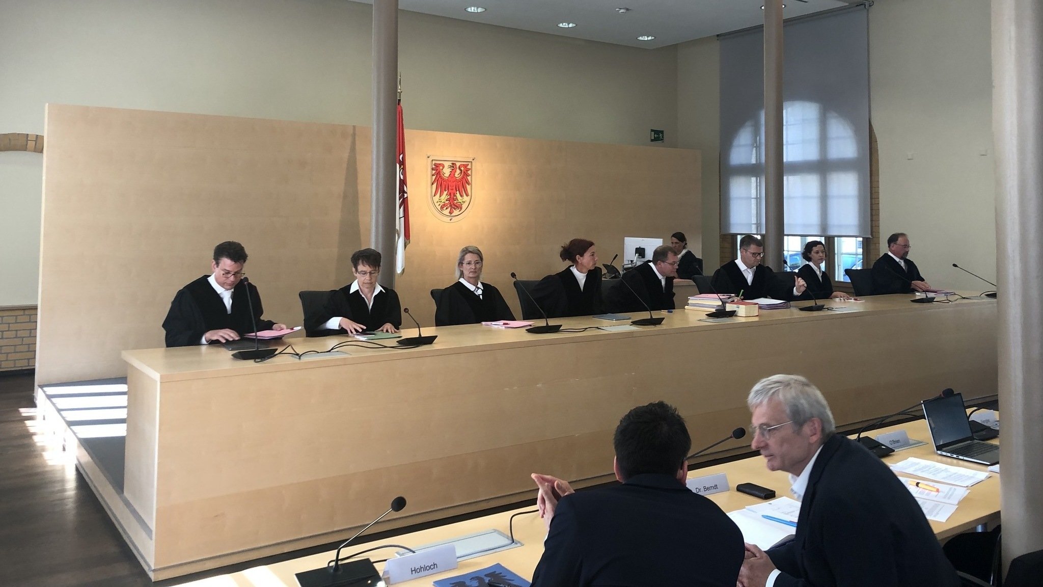 Das Landesverfassungsgericht Brandenburg entschied über einen Antrag der AfD im Organstreitverfahren