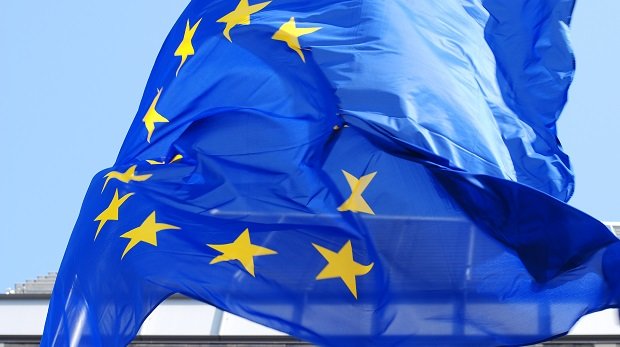 Flagge der EU.