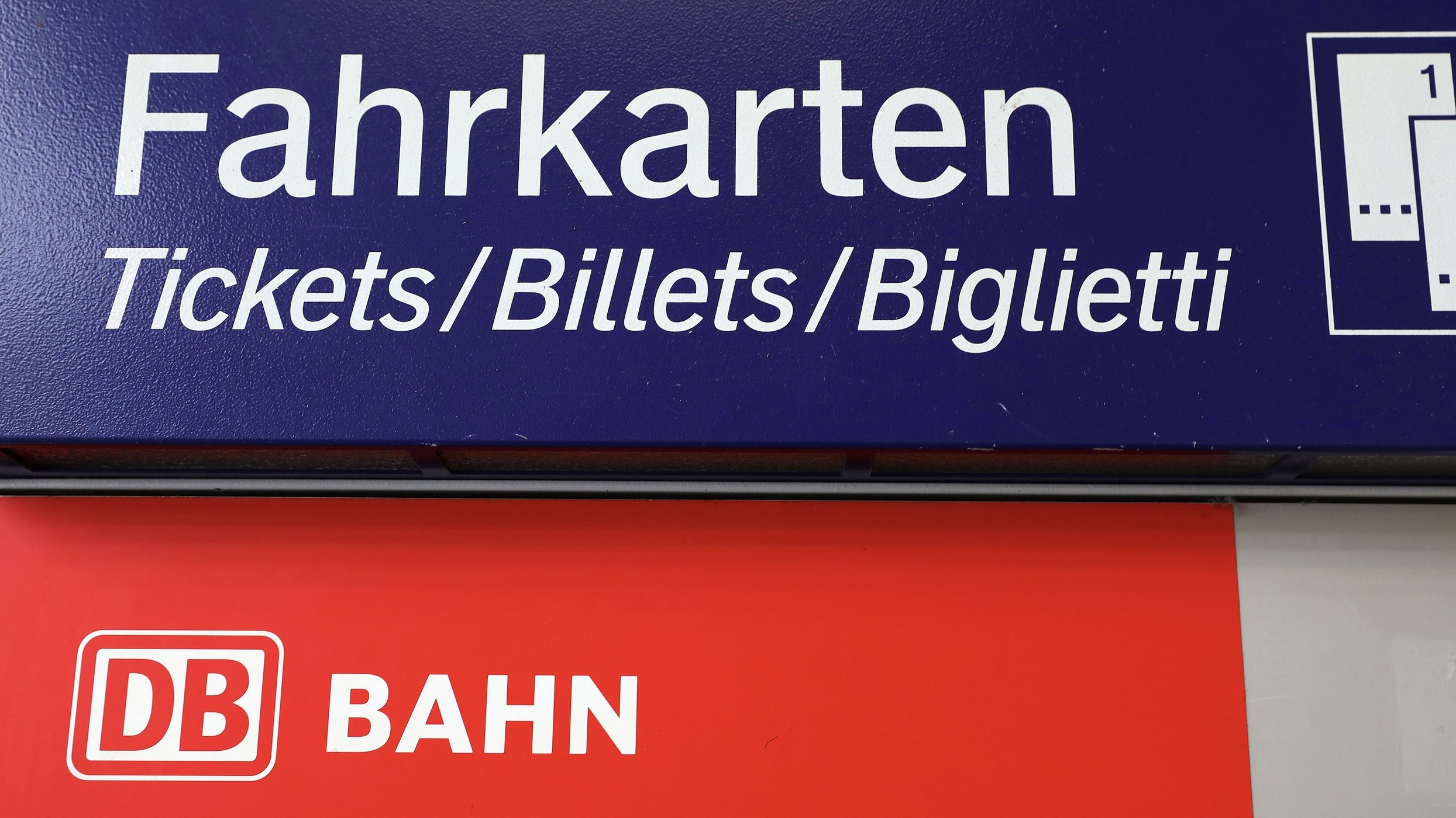 Ticketautomat der Deutschen Bahn