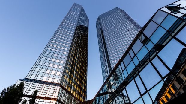 Gebäude der Deutschen Bank in Frankfurt