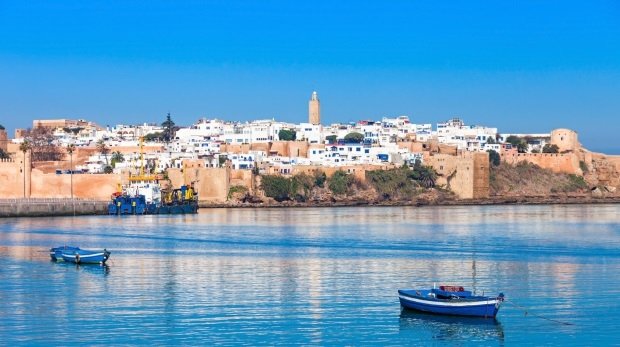 Küste vor Rabat (Marokko)