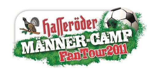 Logo "Hasseröder Männer Camp Fan Tour"