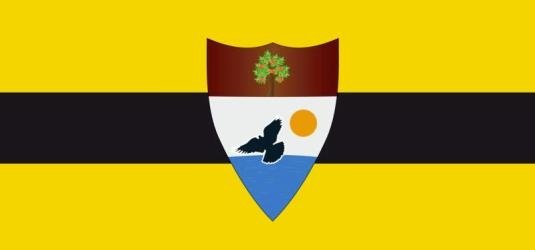 Flagge von "Liberland"