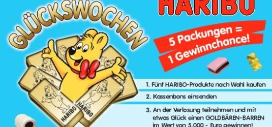 HARIBO "Goldbärenbarren-Gewinnspiel"