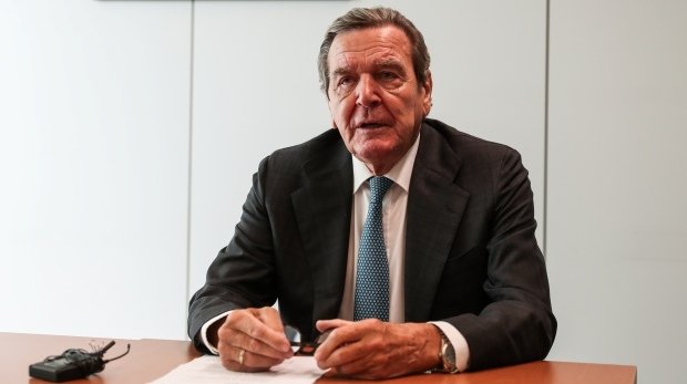 Gerhard Schröder am 23. September 2021 in Berlin