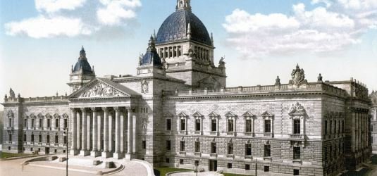 Reichsgericht in Leipzig um 1900