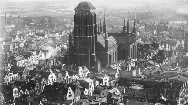Marienkirche in Danzig, 1920