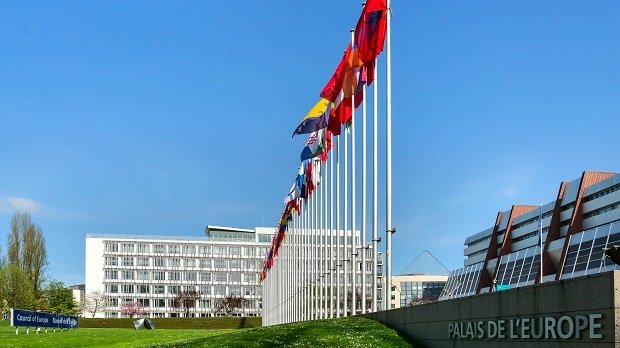 Das Gebäude des Europarats