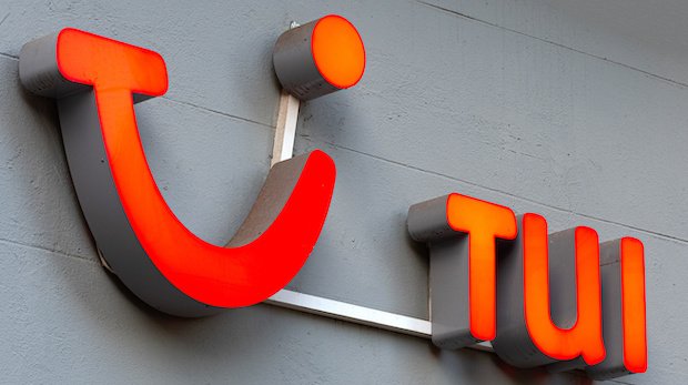 Leuchtschrift-Logo Tui