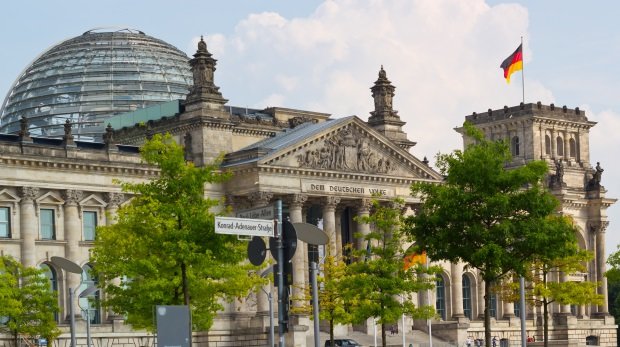 Gebäude des Bundestags