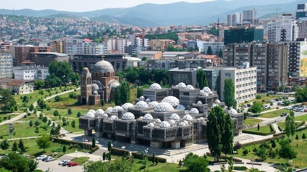 Pristina, Hauptstadt der Republik Kosovo