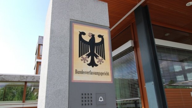 Briefkasten des Bundesverfassungsgerichts in Karlsruhe