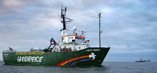 Greenpeace-Schiff Arctic Sunrise