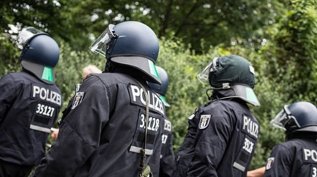 Polizisten im Einsatz beim G20-Gipfel