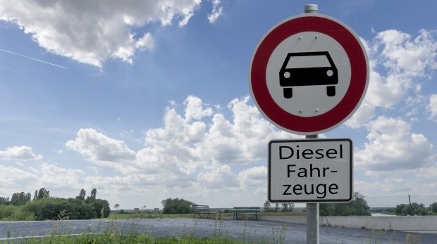 Diesel-verboten-Schild