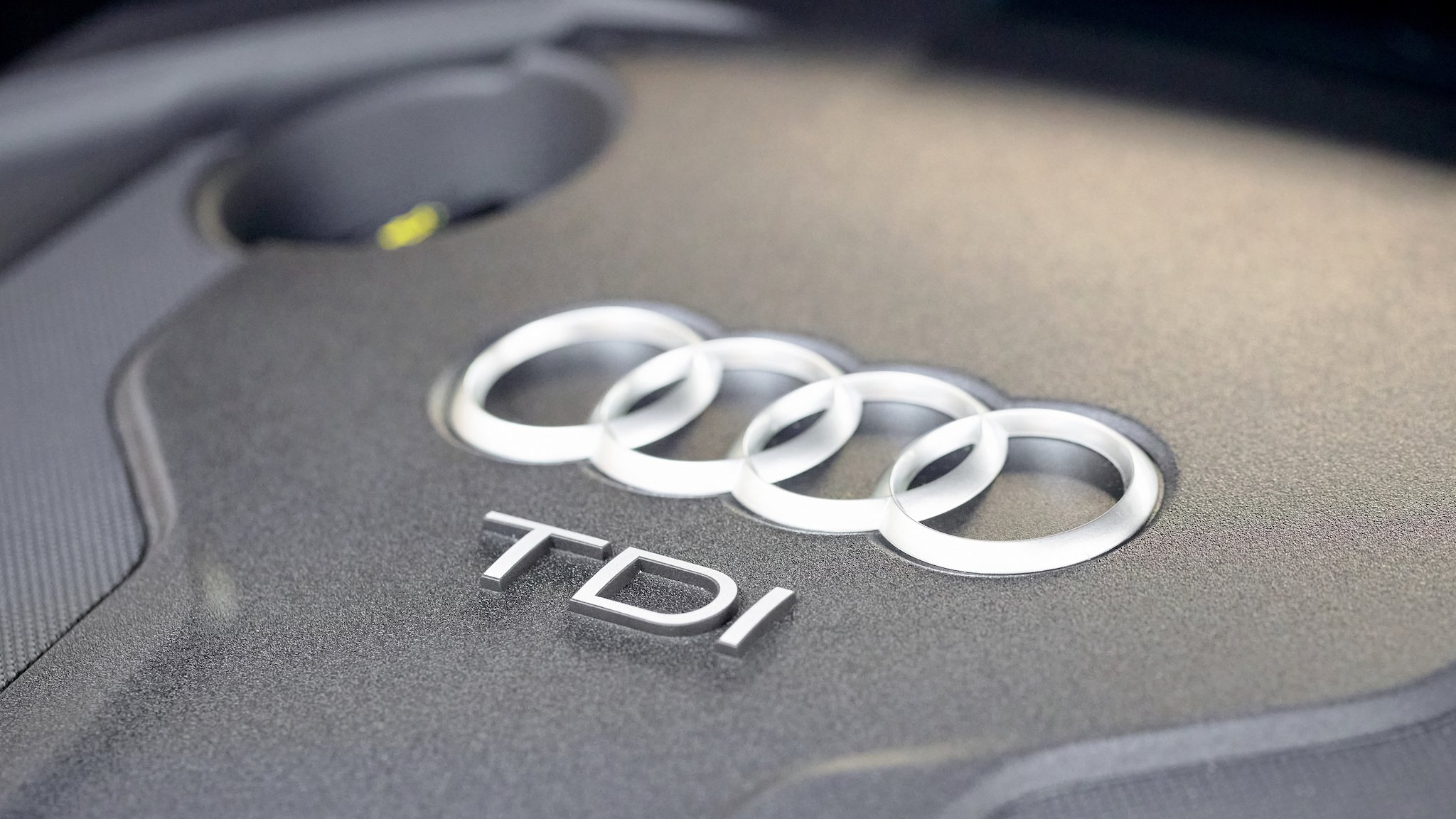 Abdeckung eines Audi-Dieselmotors