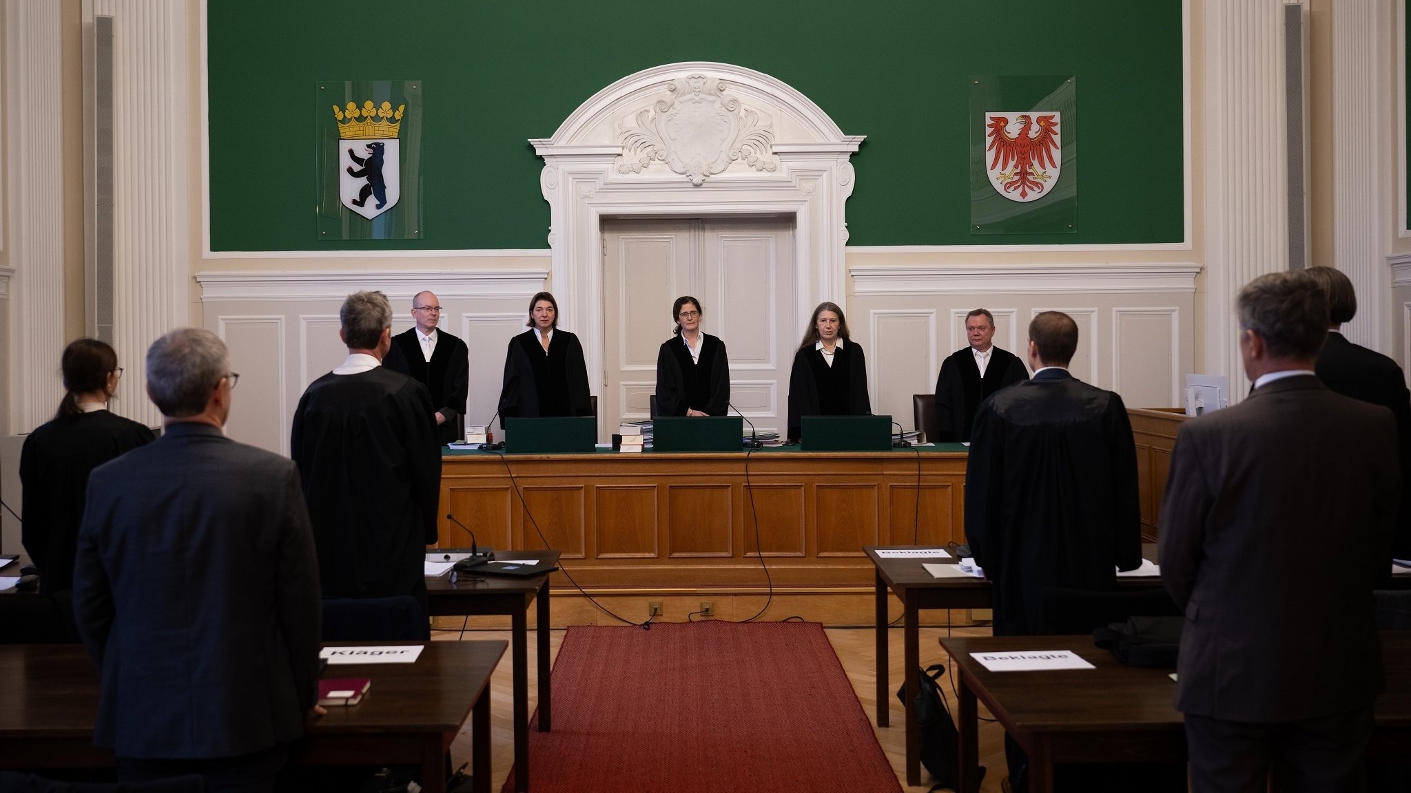 OVG Berlin-Brandenburg Gerichtssaal