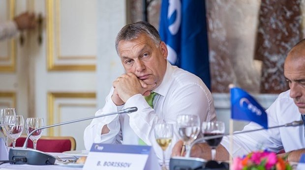 Viktor Orban auf dem EPP Summit im Juni 2017