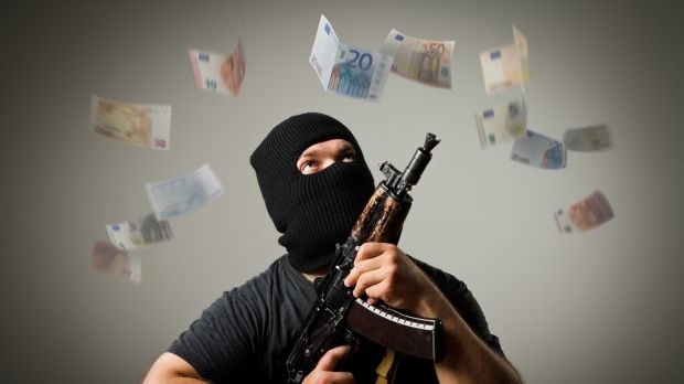 Terrorist mit Geld