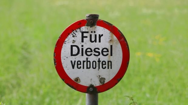 Dieselverbot (Symbol)