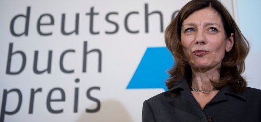 Ursula Krechel bei der Verleihung des Deutschen Buchpreises 2012 für ihren Roman "Landgericht"