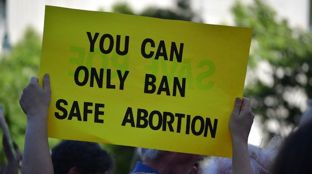 Demonstration in den USA für das Recht auf Abtreibung