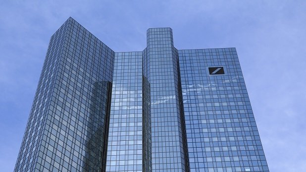 Hochhaus der Deutschen Bank in Frankfurt