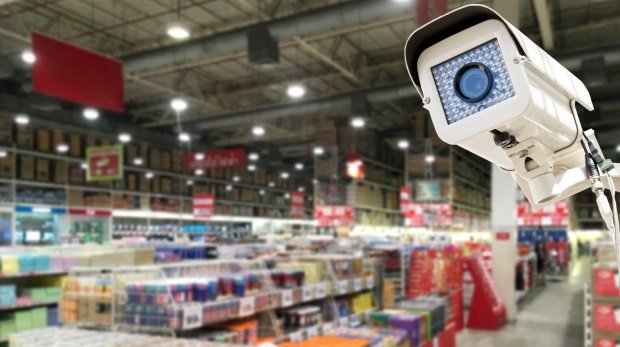Kamera im Supermarkt (Symbolbild)