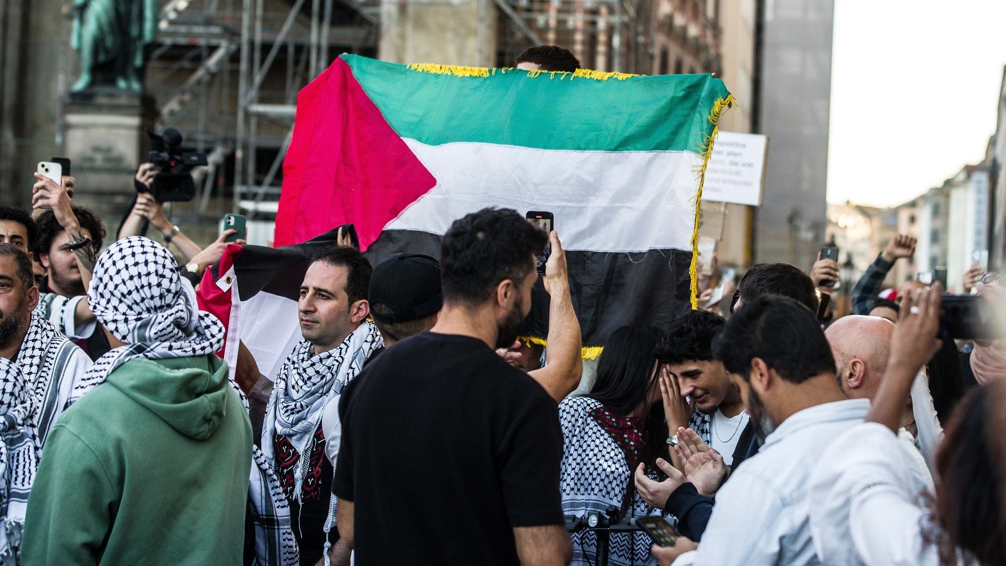 Verbotene Hamas-Demo in München am 13. Oktober