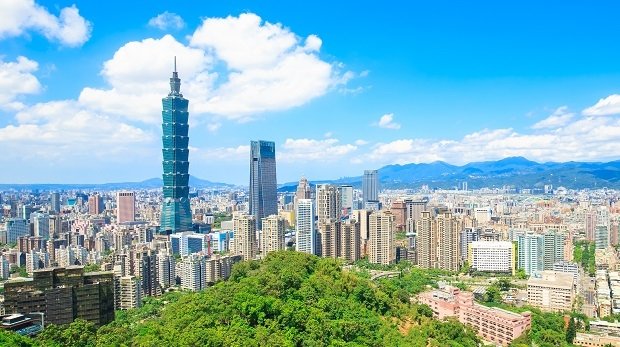 Taiwan Taipe Skyline
